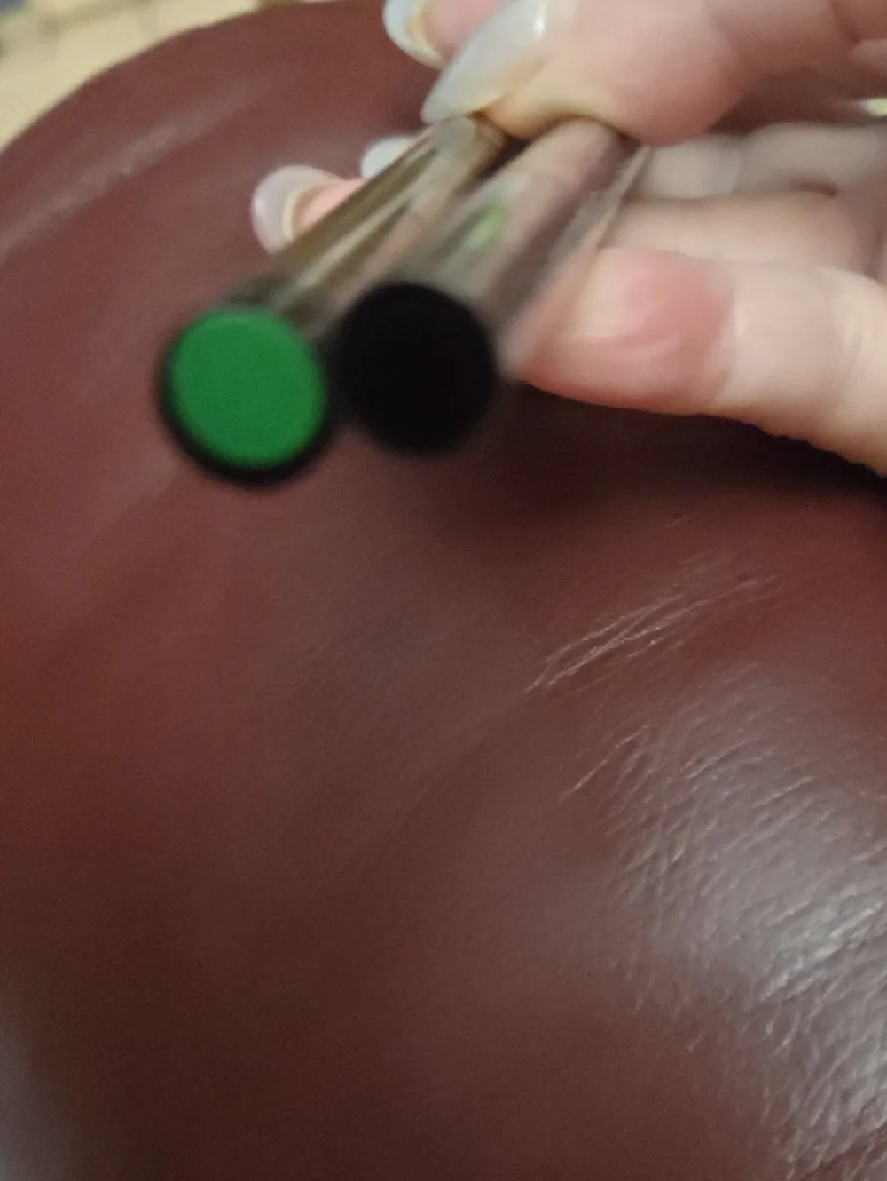 Big Eyes Tip Liquid Eyeliner – Black And Green